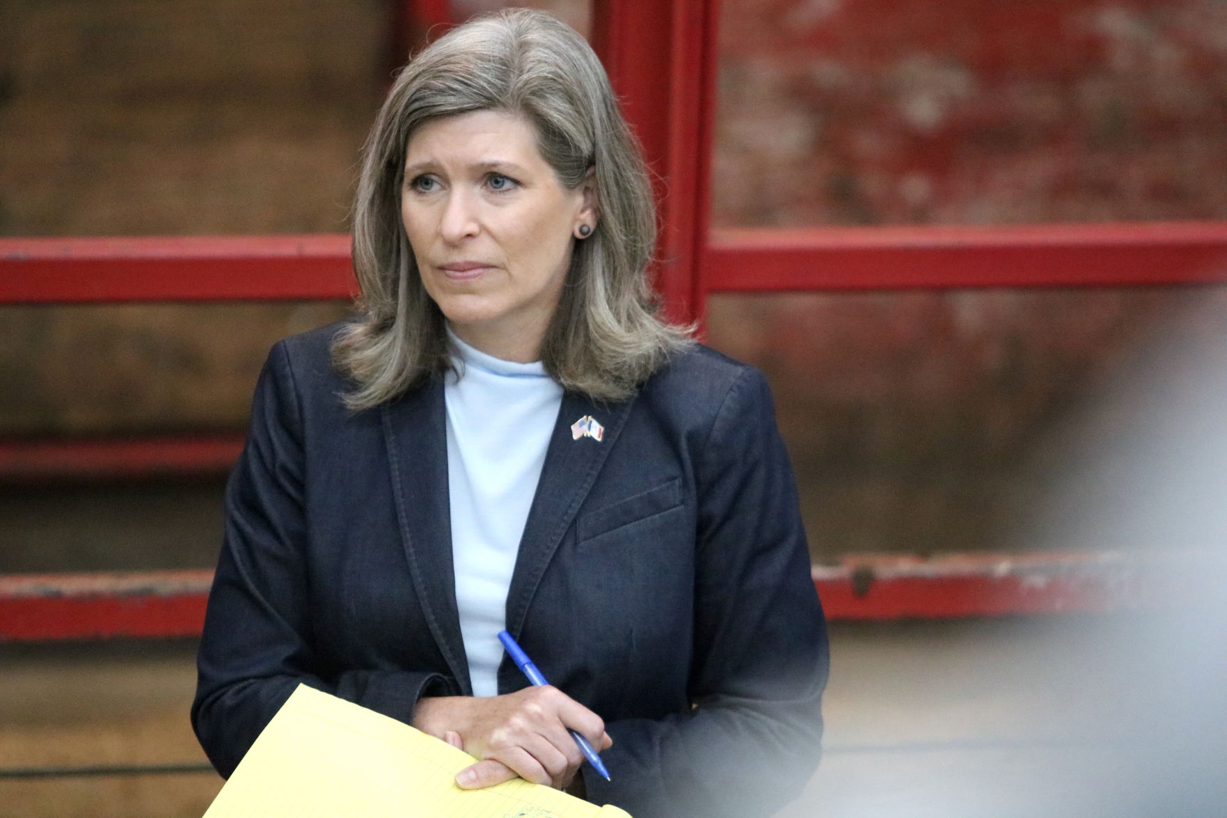 Ernst visits area farmers (copy)